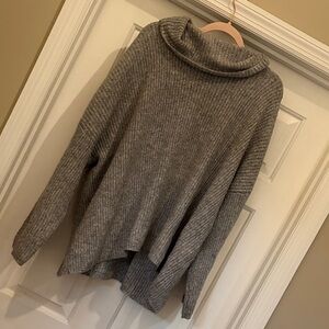 ASOS Gray Cowl Neck Sweater